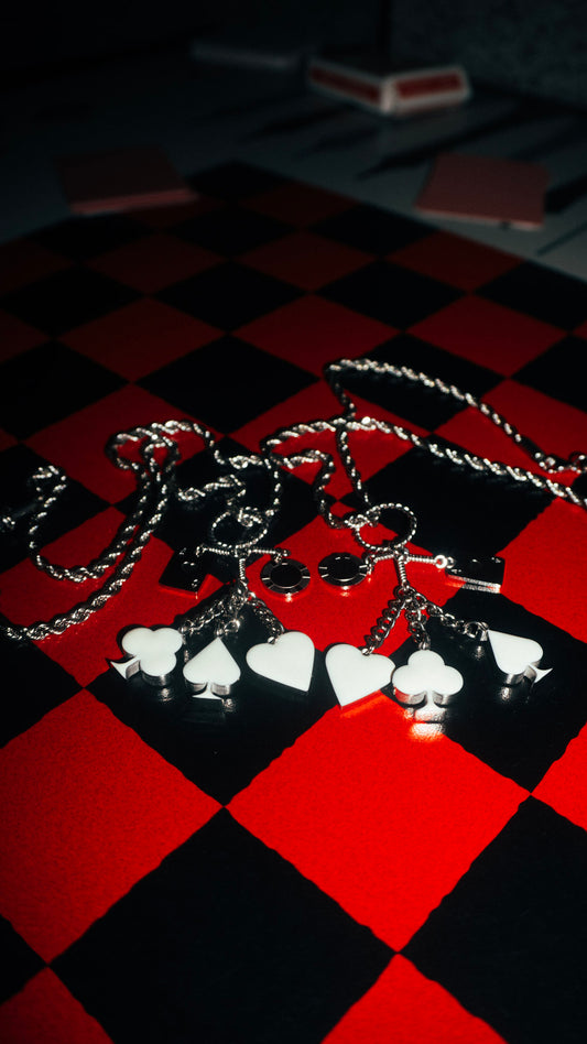 Unlucky Stacked Pendant Chain