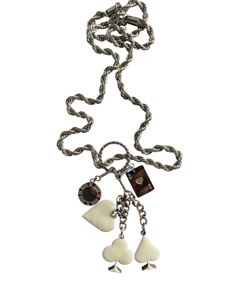 Unlucky Stacked Pendant Chain